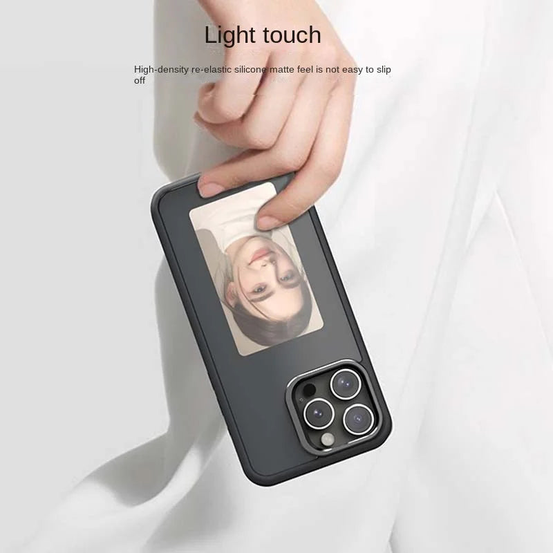 غطاء جوال ذكي بشاشة E-Ink – مع خاصية NFC وعرض بأربعة ألوان