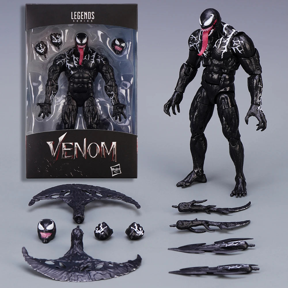 مجسم فينوم ضد سبايدر مان – إصدار Hasbro الرسمي من فيلم Venom 3: The Last Dance | تمثال أكشن فاخر لهواة مارفل