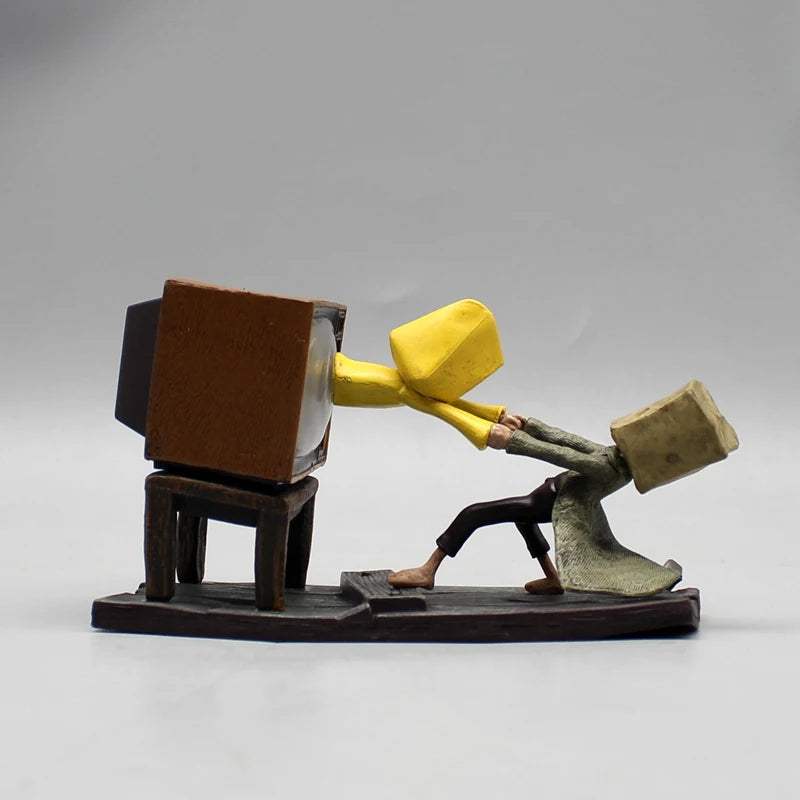 مجسمات لعبة Little Nightmares – شخصيات Six وMono