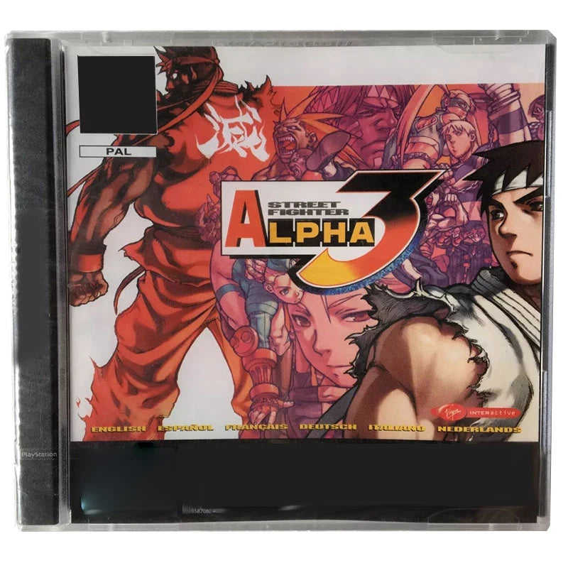 Street Fighter Alpha 3 – نسخة بلايستيشن 1 الأصلية