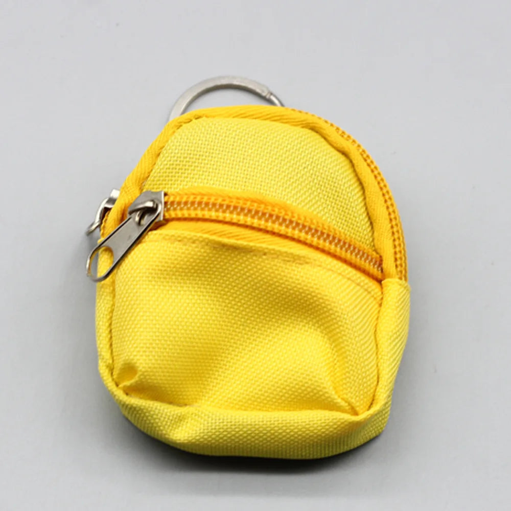 شنطة ظهر قماش لابوبو 15/17 سم – ستايل حيوانات أليفة | Backpack كيوت للدمى والإكسسوارات
