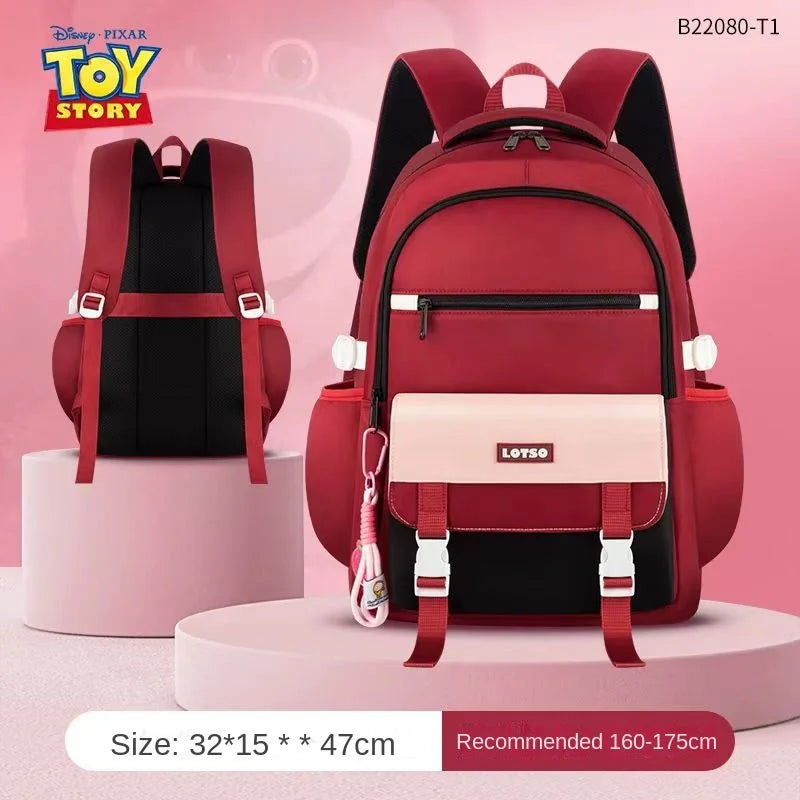 حقيبة مدرسية ديزني لوتسو للبنات