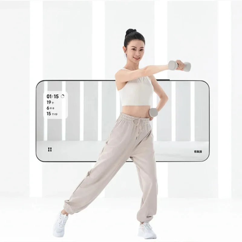 دامبل شاومي الذكي Mijia – شاشة LED + بلوتوث | عداد تلقائي، تدريب صوتي، وتوصيل مع Mi Home – لياقة ذكية بالبيت