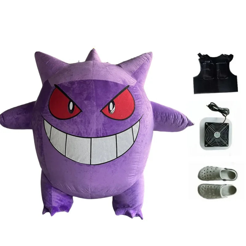 زي تميمة كرتونية قابلة للنفخ – زي عملاق مضحك للحفلات والمناسبات