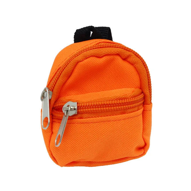 شنطة ظهر قماش لابوبو 15/17 سم – ستايل حيوانات أليفة | Backpack كيوت للدمى والإكسسوارات