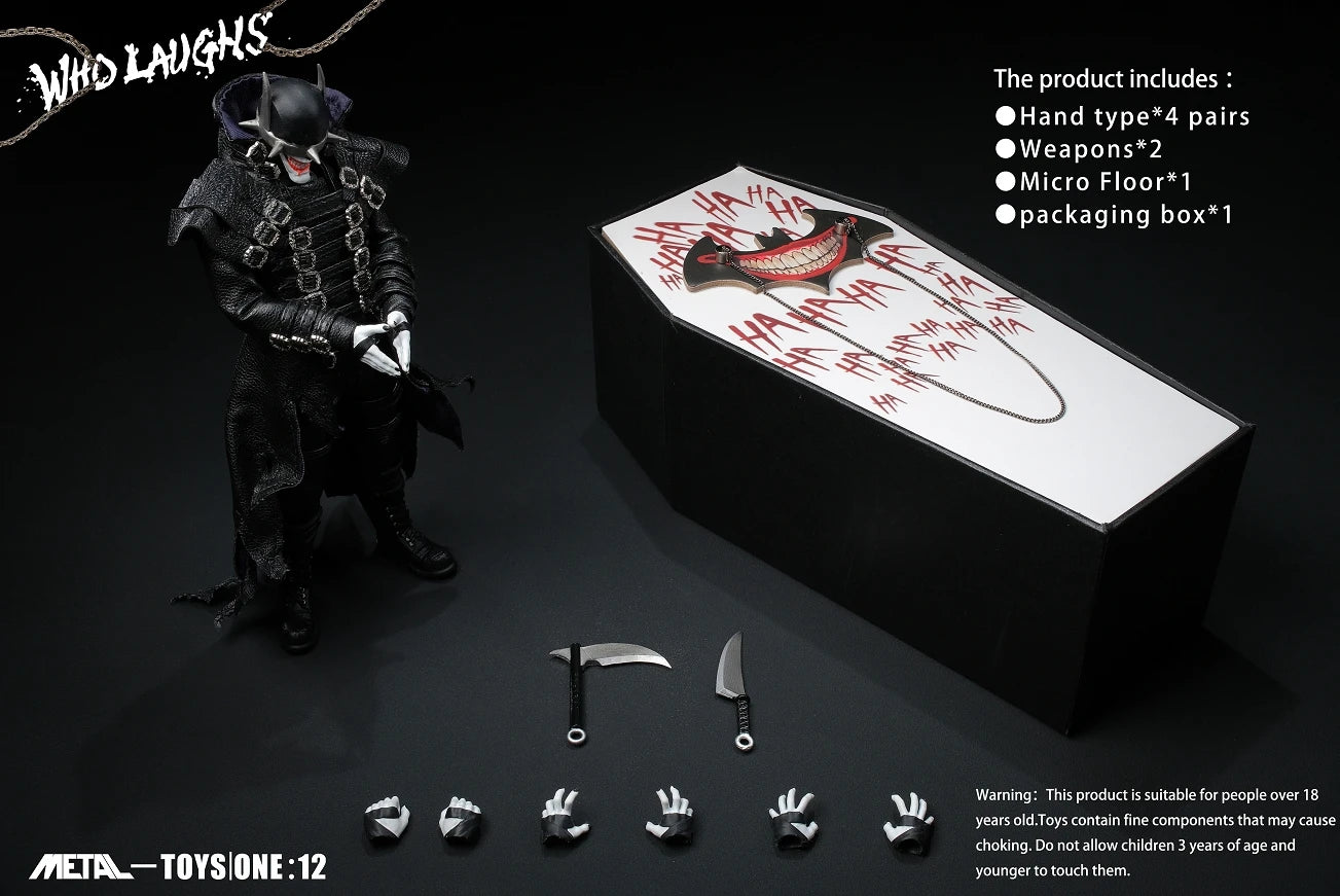 مجسم The Batboy Who Laughs – مقياس 1/12 | إصدار Metal-Toys | ارتفاع 6 إنش