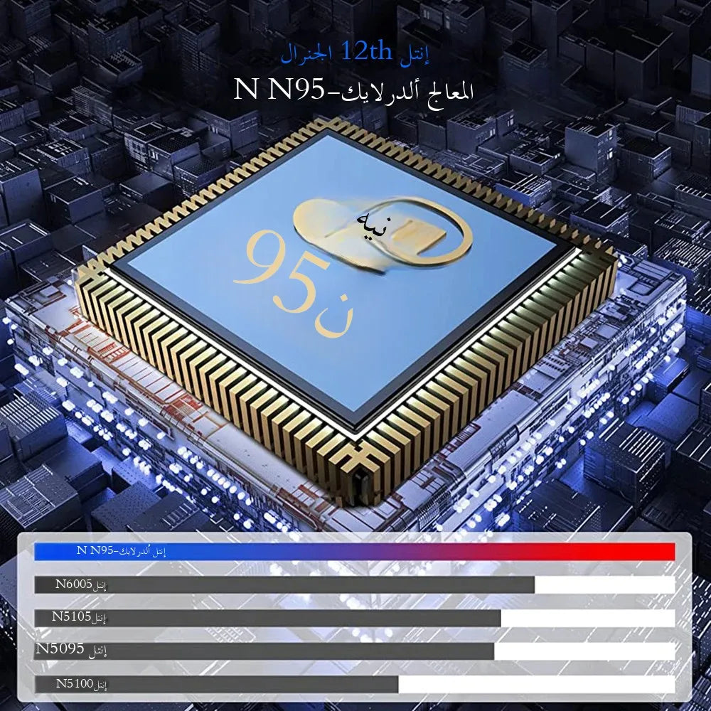 لابتوب بشاشة مزدوجة 15.6" + 7" لمس – أداء احترافي بتصميم عصري