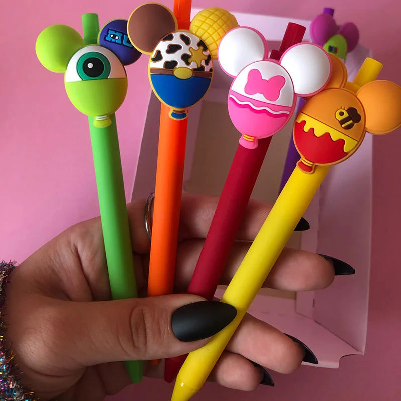 مجموعة 10 أقلام جيل كرتونية ميكي ماوس