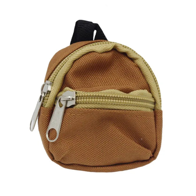 شنطة ظهر قماش لابوبو 15/17 سم – ستايل حيوانات أليفة | Backpack كيوت للدمى والإكسسوارات