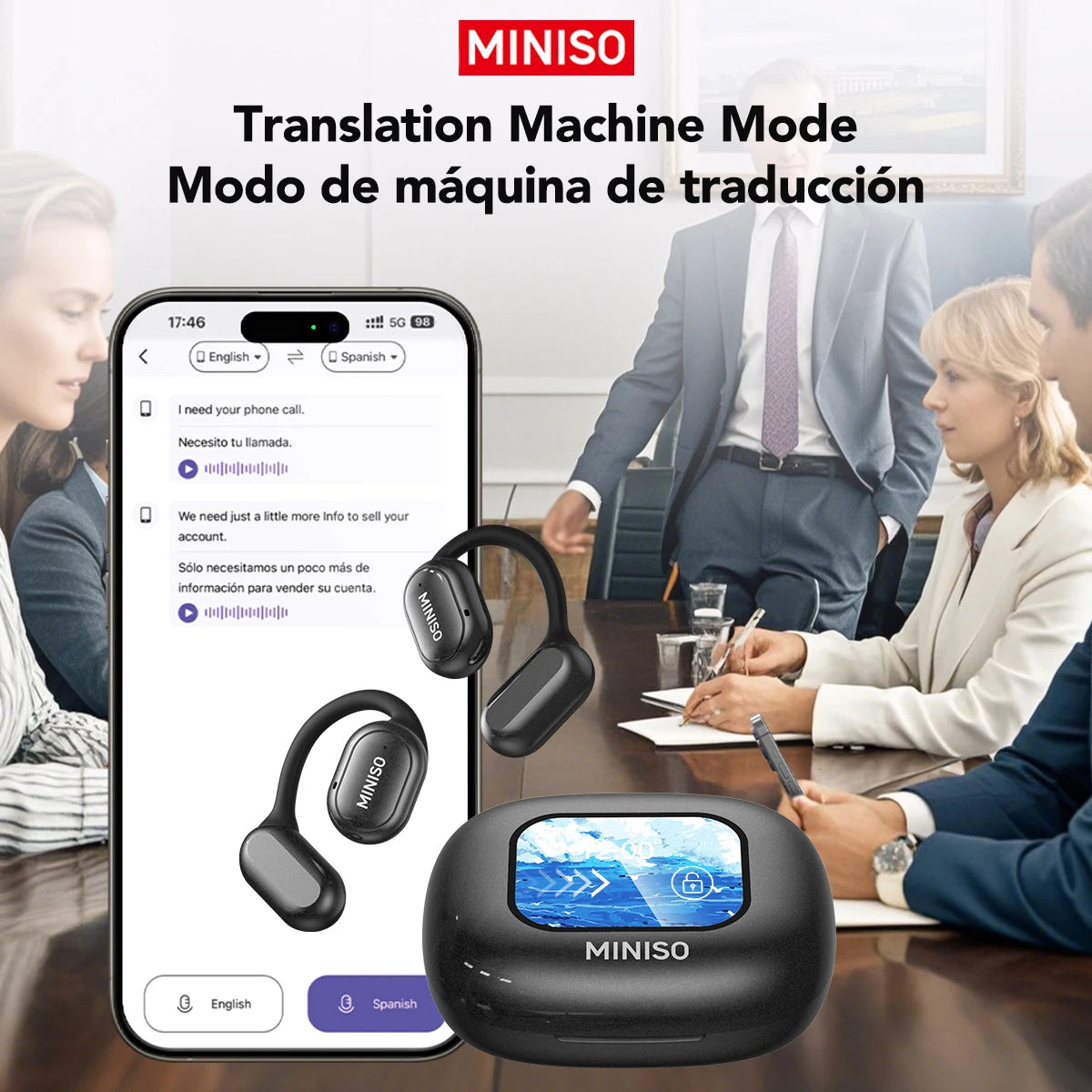سماعات بلوتوث مع خاصية الترجمة الفورية