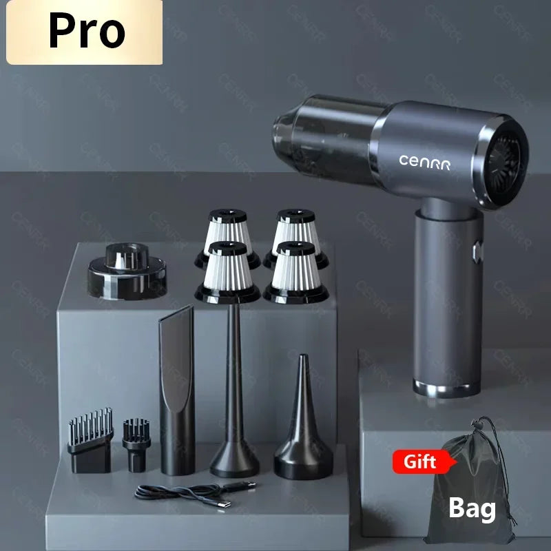 مكنسة كهربائية محمولة للسيارة – قوة شفط جبارة 210000PA