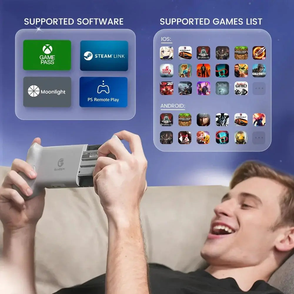 يد تحكم GameSir G8 Plus – متوافقة مع الهاتف، PC، Nintendo Switch والمزيد