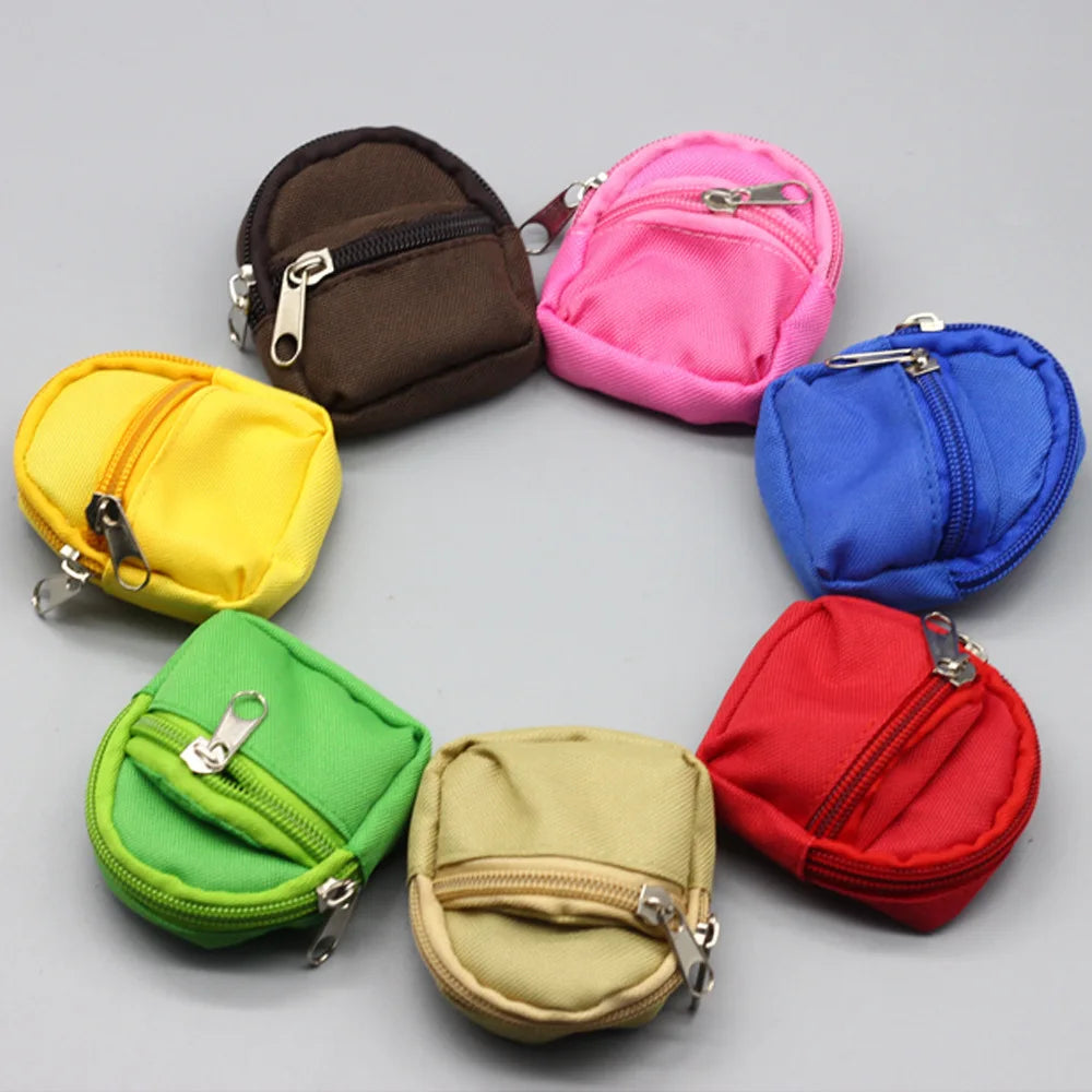 شنطة ظهر قماش لابوبو 15/17 سم – ستايل حيوانات أليفة | Backpack كيوت للدمى والإكسسوارات
