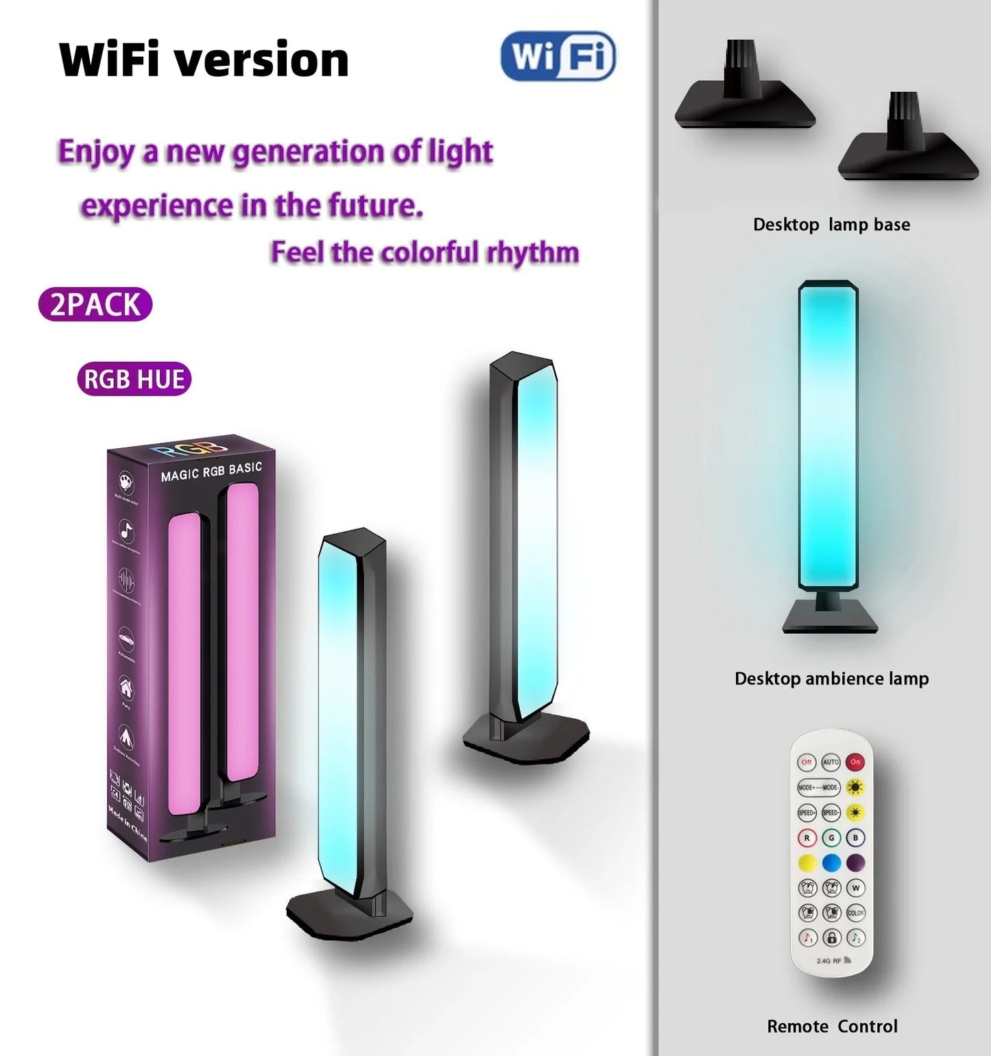 إضاءة ذكية RGB لأجواء القيمنق – متزامنة مع الموسيقى وتتحكم فيها عن بُعد