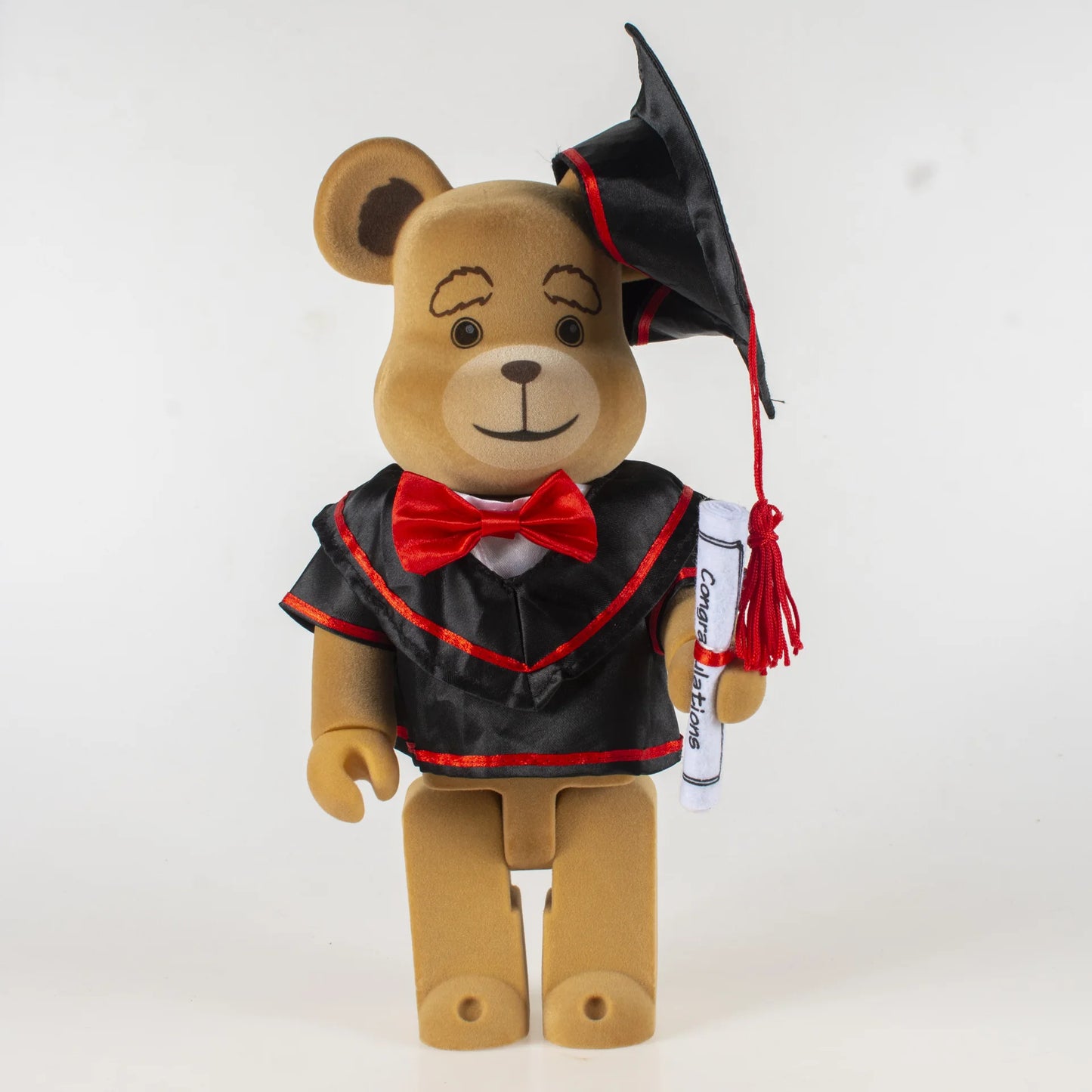 تمثال Bearbrick 400% بلباس التخرج – دمية ديكورية رائعة لهدية التخرج