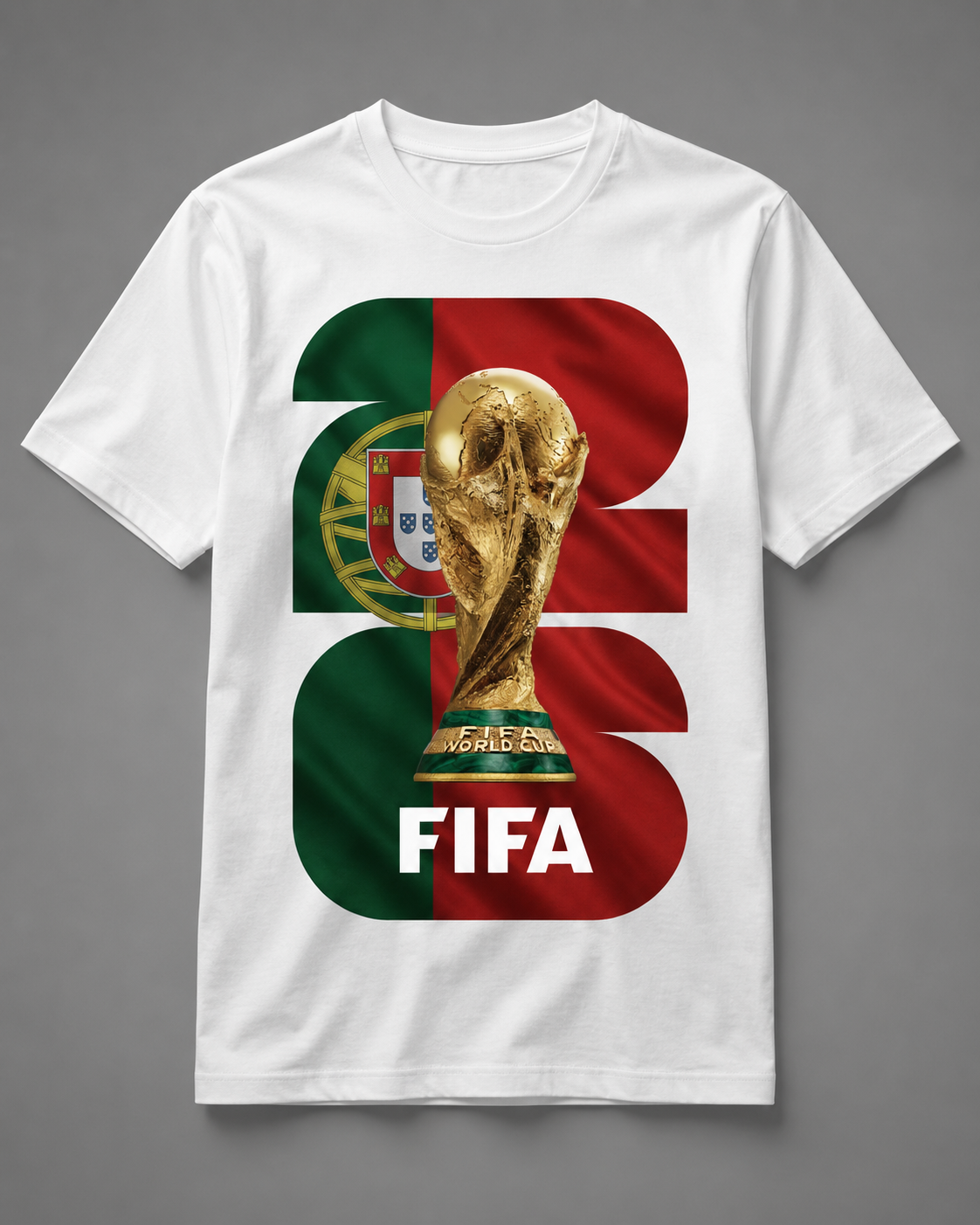 World Cup Trophy 26 Country Flag T-Shirt – [Country]