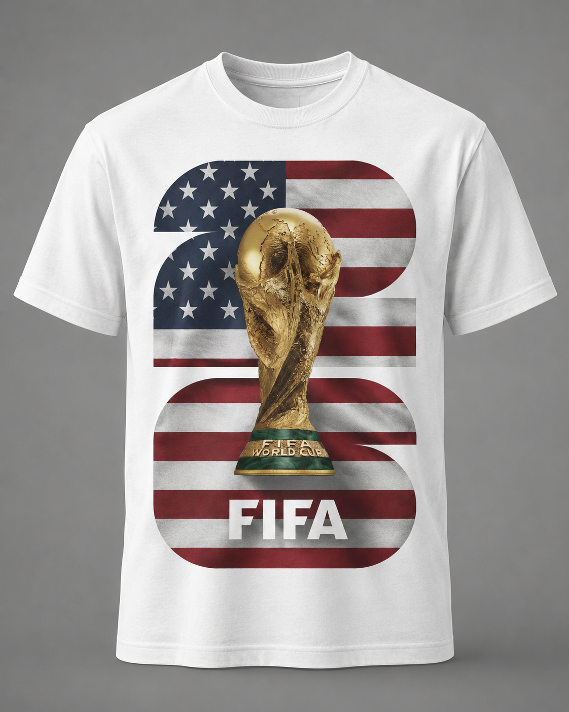 World Cup Trophy 26 Country Flag T-Shirt – [Country]