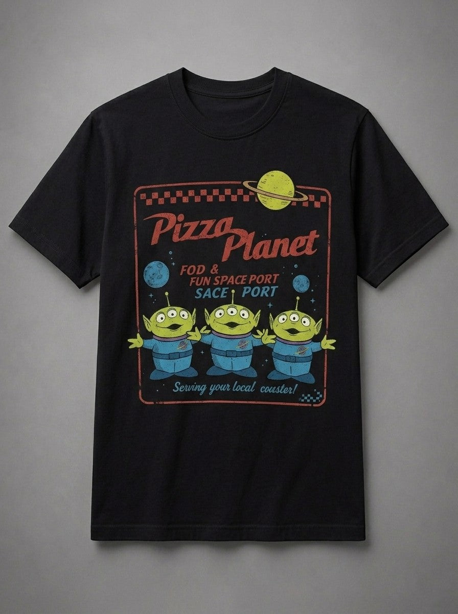 Toy Story Pizza Planet Aliens T-Shirt