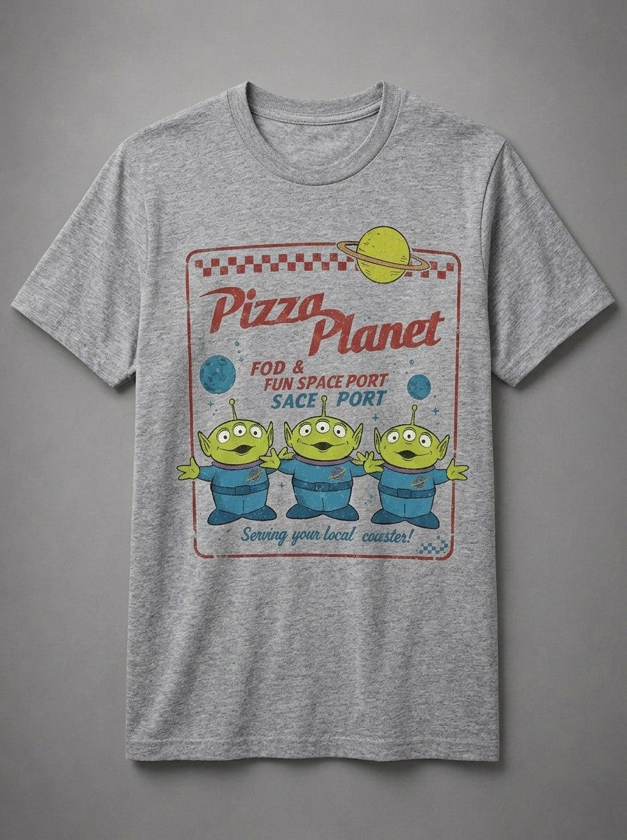 Toy Story Pizza Planet Aliens T-Shirt