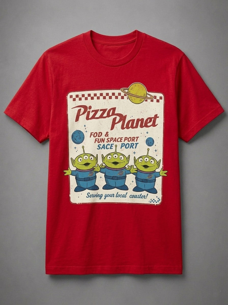 Toy Story Pizza Planet Aliens T-Shirt