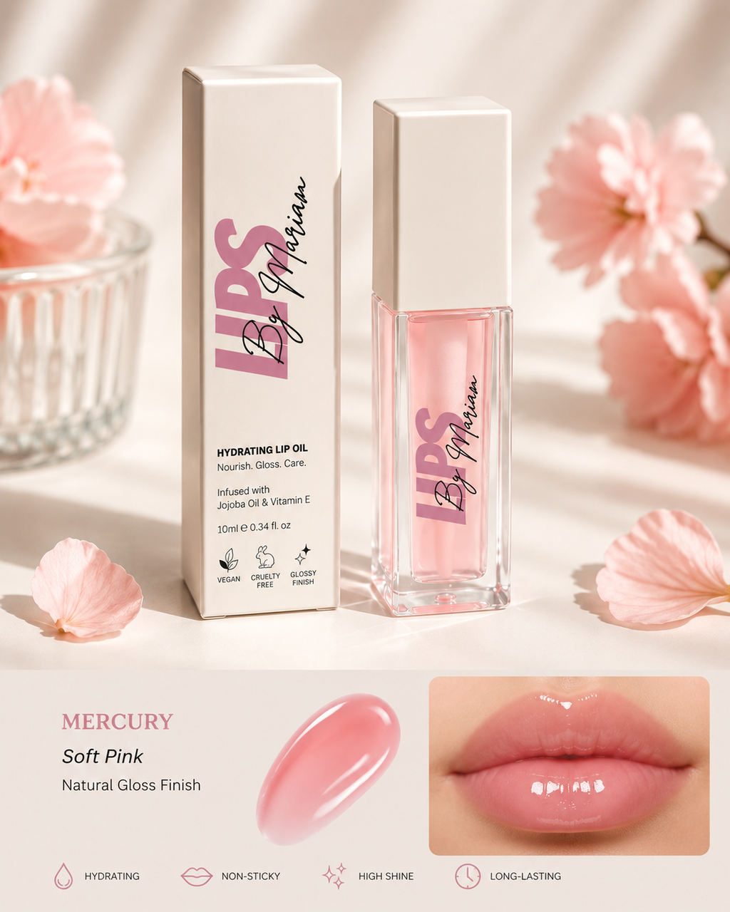 LIPS By Mariam – Hydrating Lip Oil