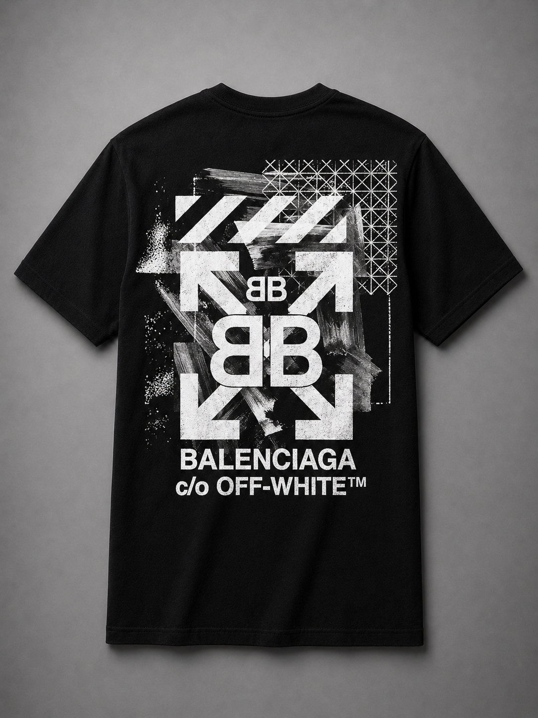 Dukkan Assima T-Shirt — Fake Combination: Balenciaga × Off-White