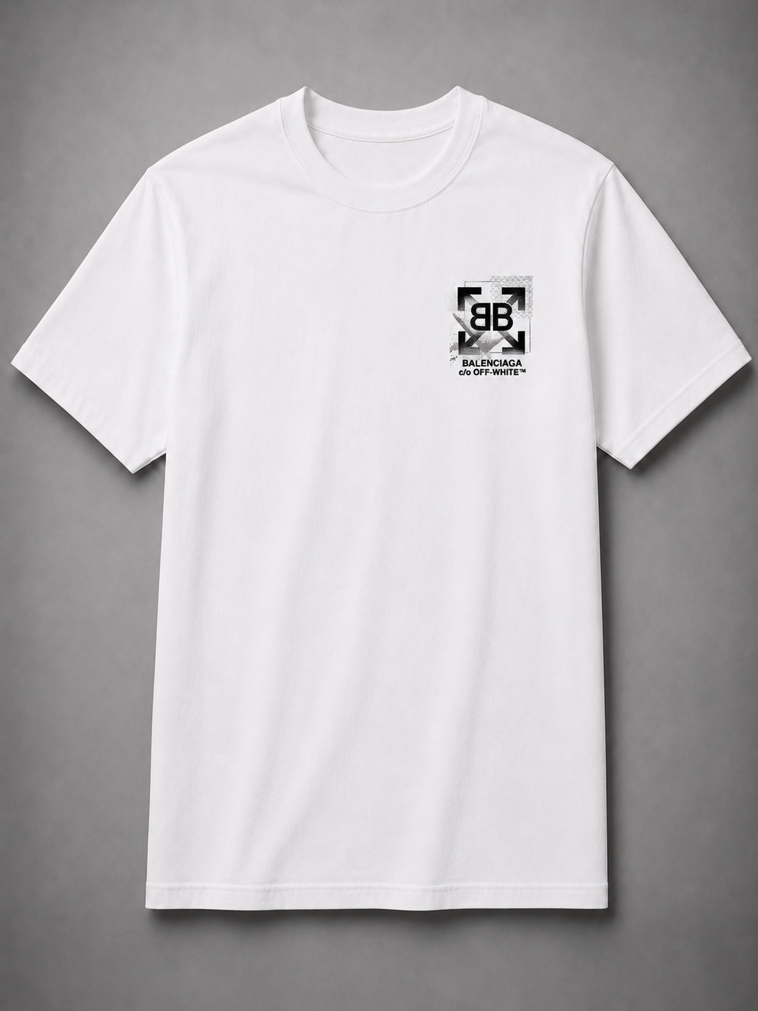 Dukkan Assima T-Shirt — Fake Combination: Balenciaga × Off-White
