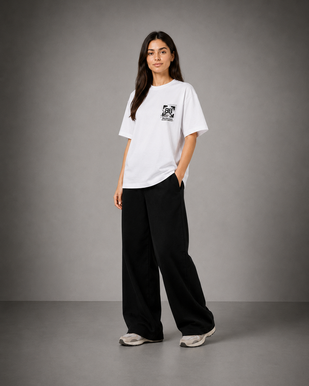 Dukkan Assima T-Shirt — Fake Combination: Balenciaga × Off-White