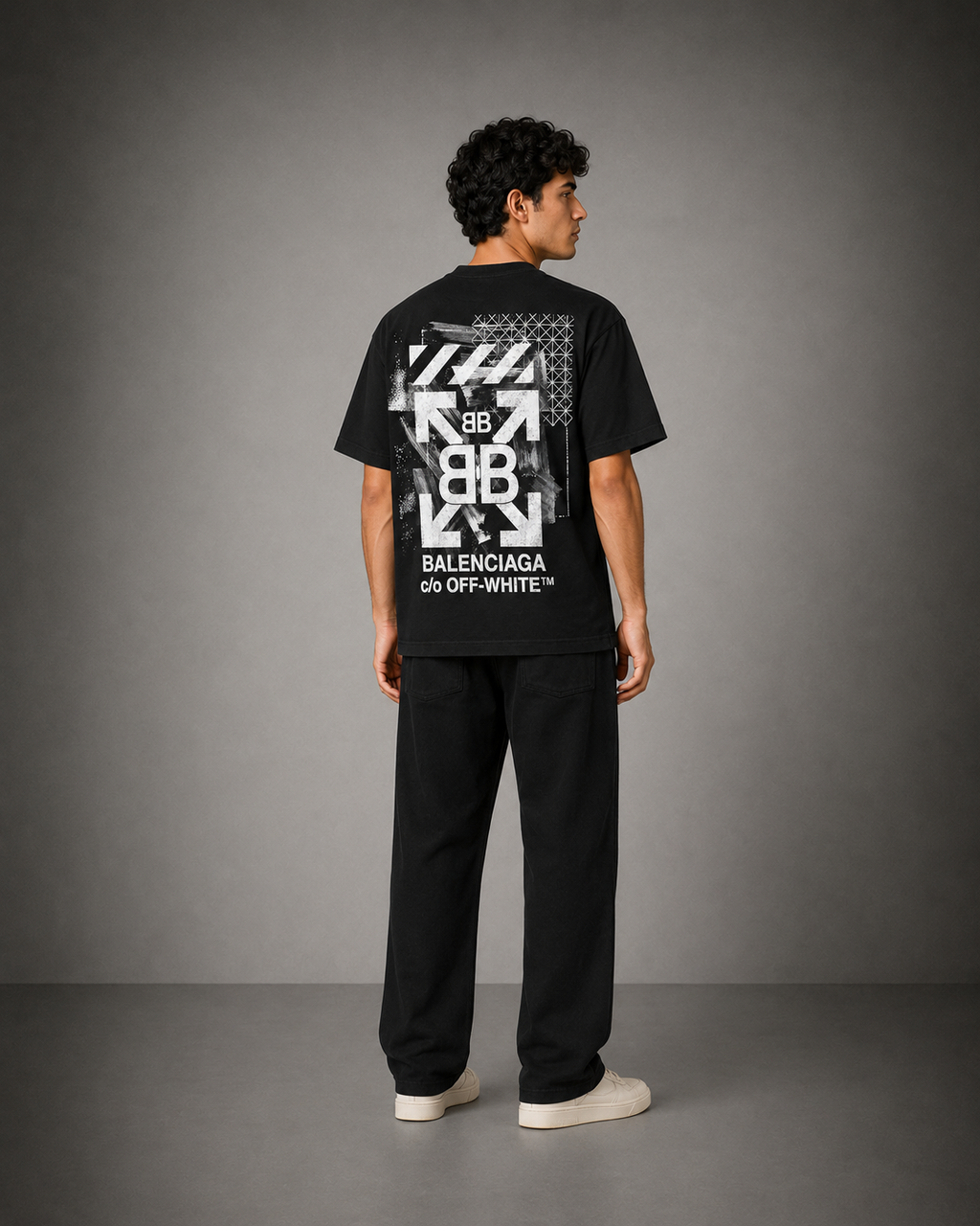 Dukkan Assima T-Shirt — Fake Combination: Balenciaga × Off-White