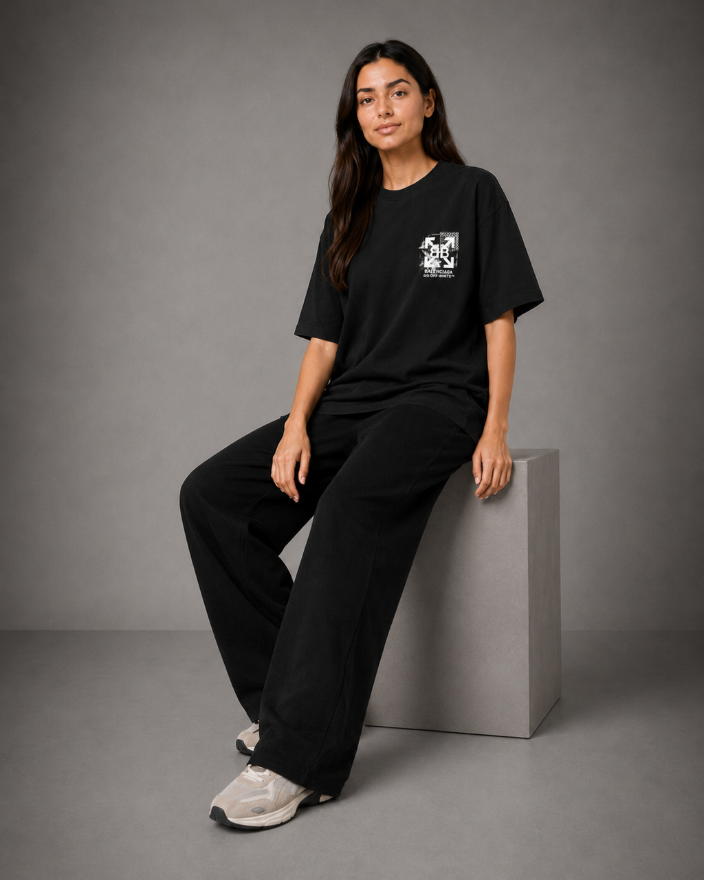 Dukkan Assima T-Shirt — Fake Combination: Balenciaga × Off-White
