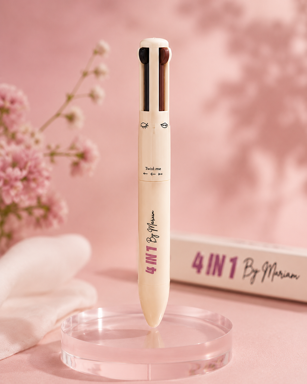 4 IN 1 By Mariam Makeup Pen | Lip, Eye, Brow & Highlighter