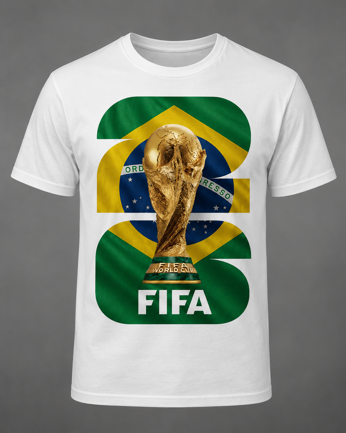 World Cup Trophy 26 Country Flag T-Shirt – [Country]