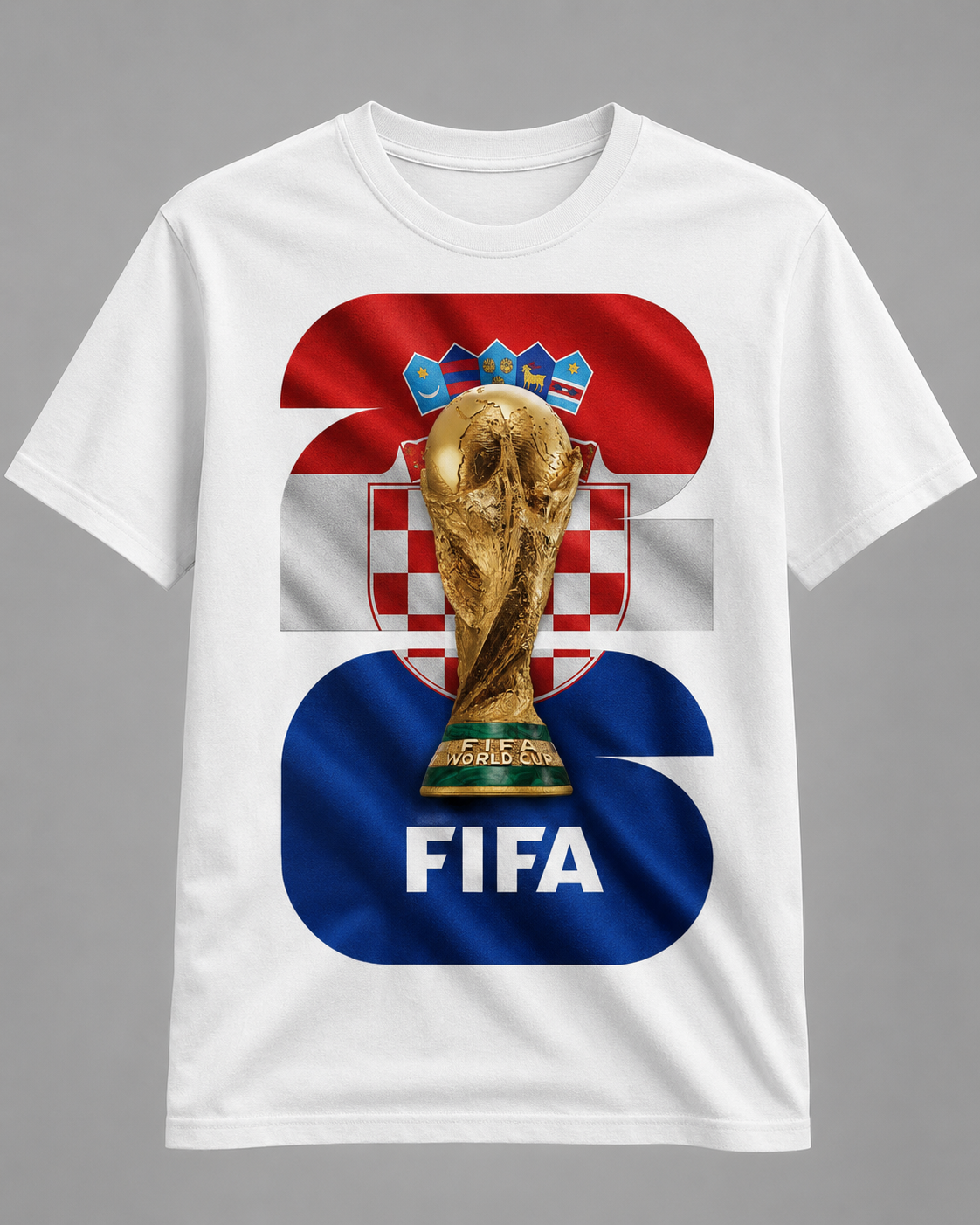 World Cup Trophy 26 Country Flag T-Shirt – [Country]