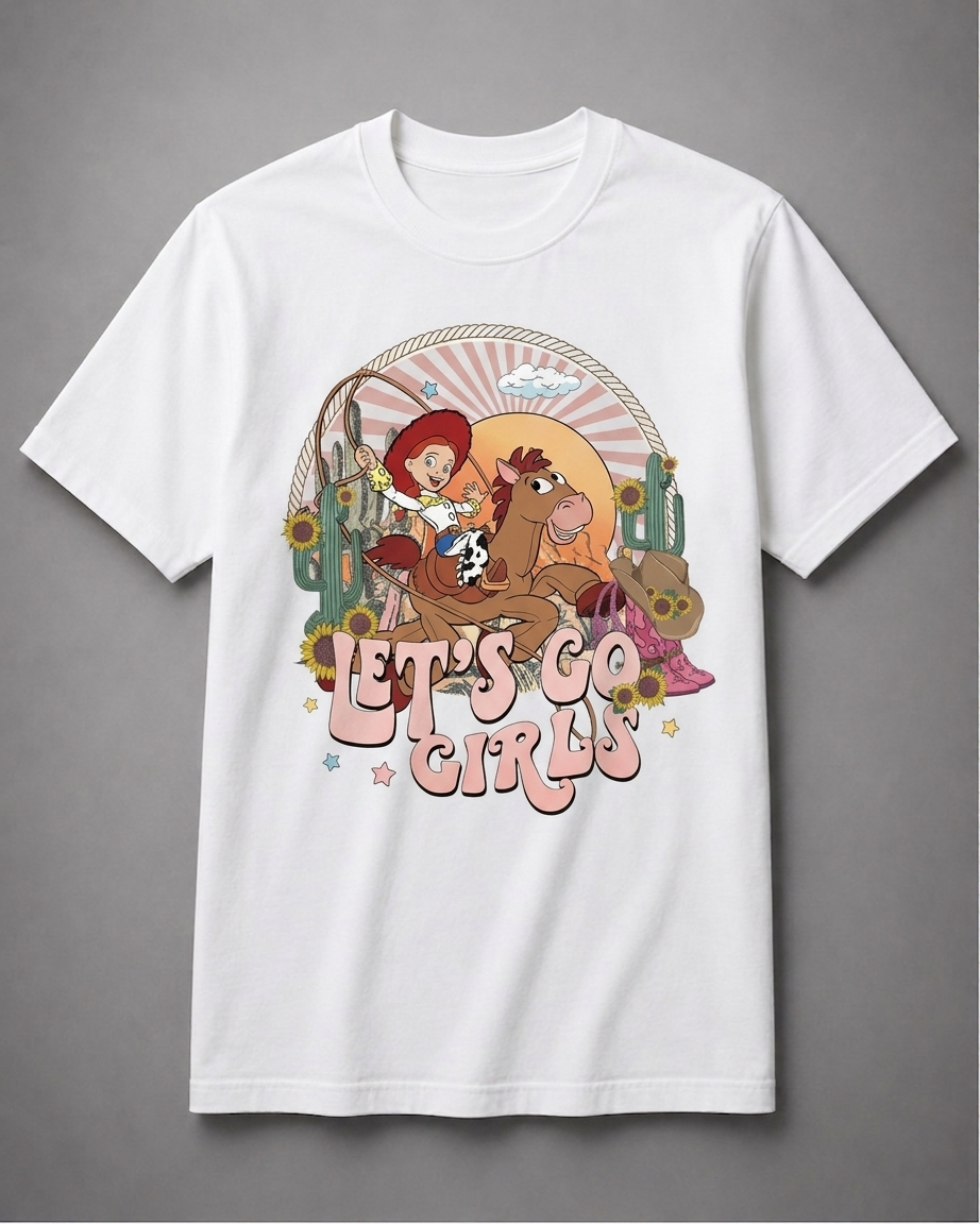 Toy Story Jessie “Let’s Go Girls” T-Shirt