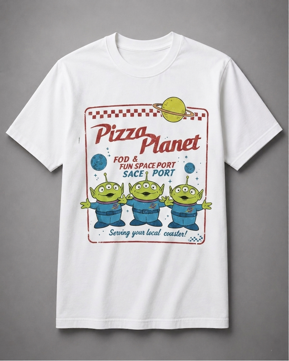 Toy Story Pizza Planet Aliens T-Shirt