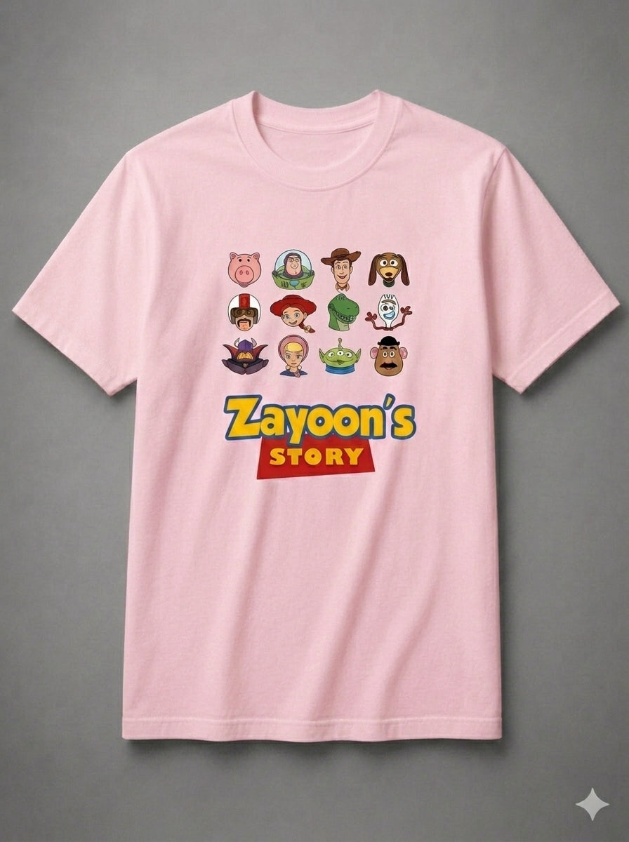 Personalized Toy Story Character T-Shirt