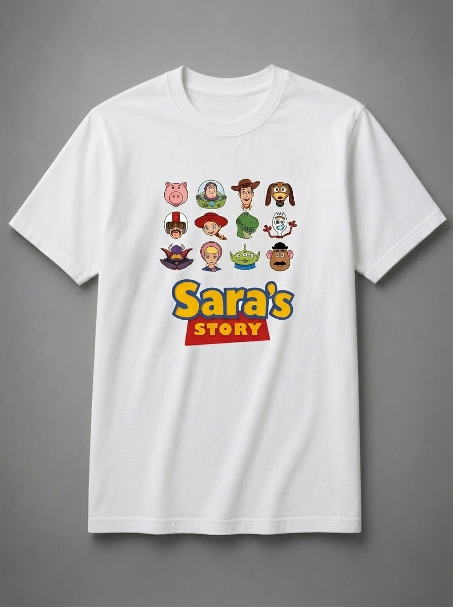 Personalized Toy Story Character T-Shirt