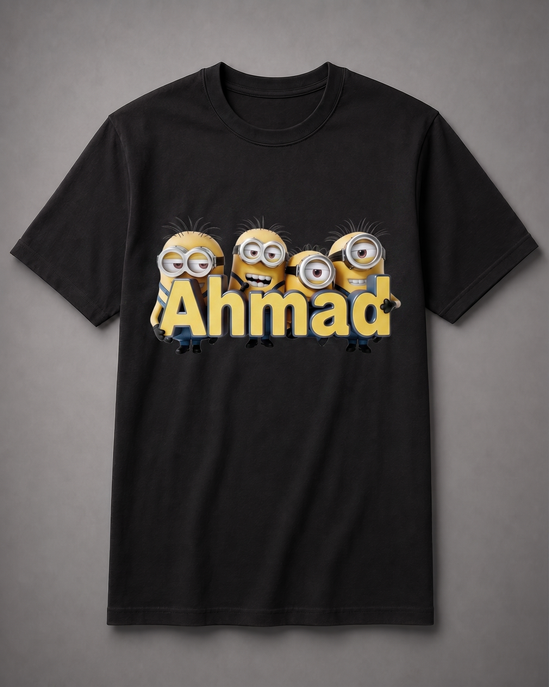 Minions Personalized T-Shirt – Custom Name