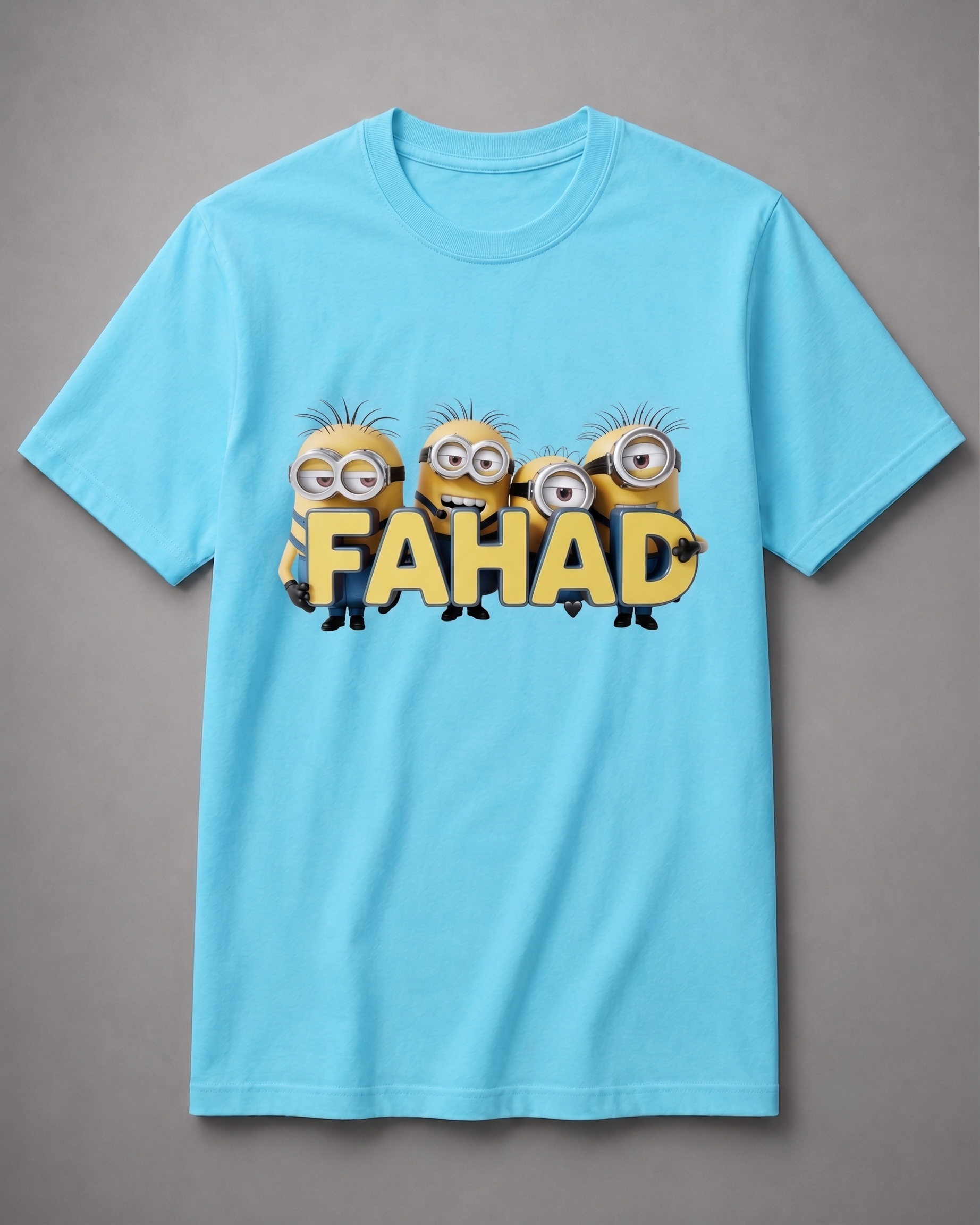 Minions Personalized T-Shirt – Custom Name