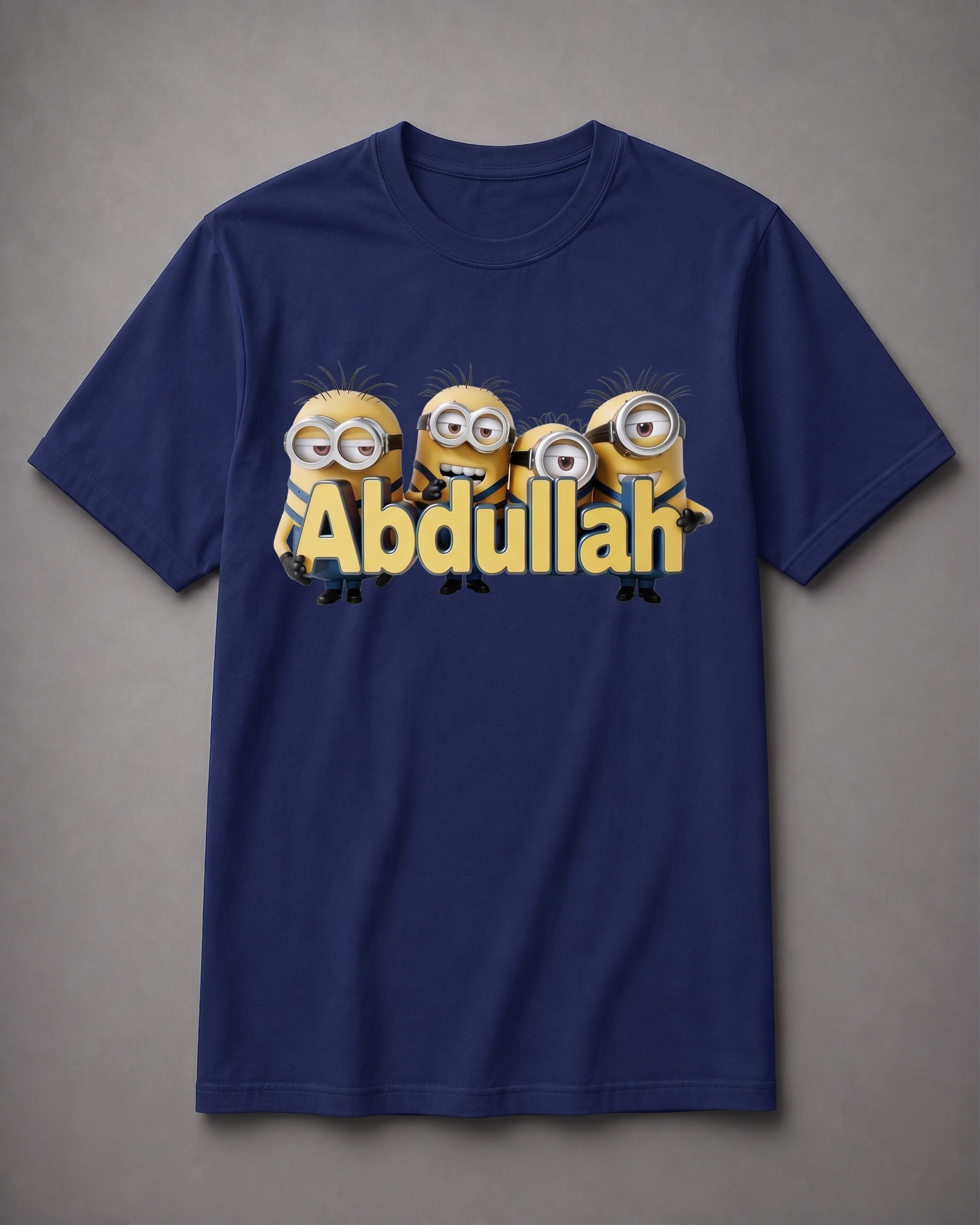 Minions Personalized T-Shirt – Custom Name