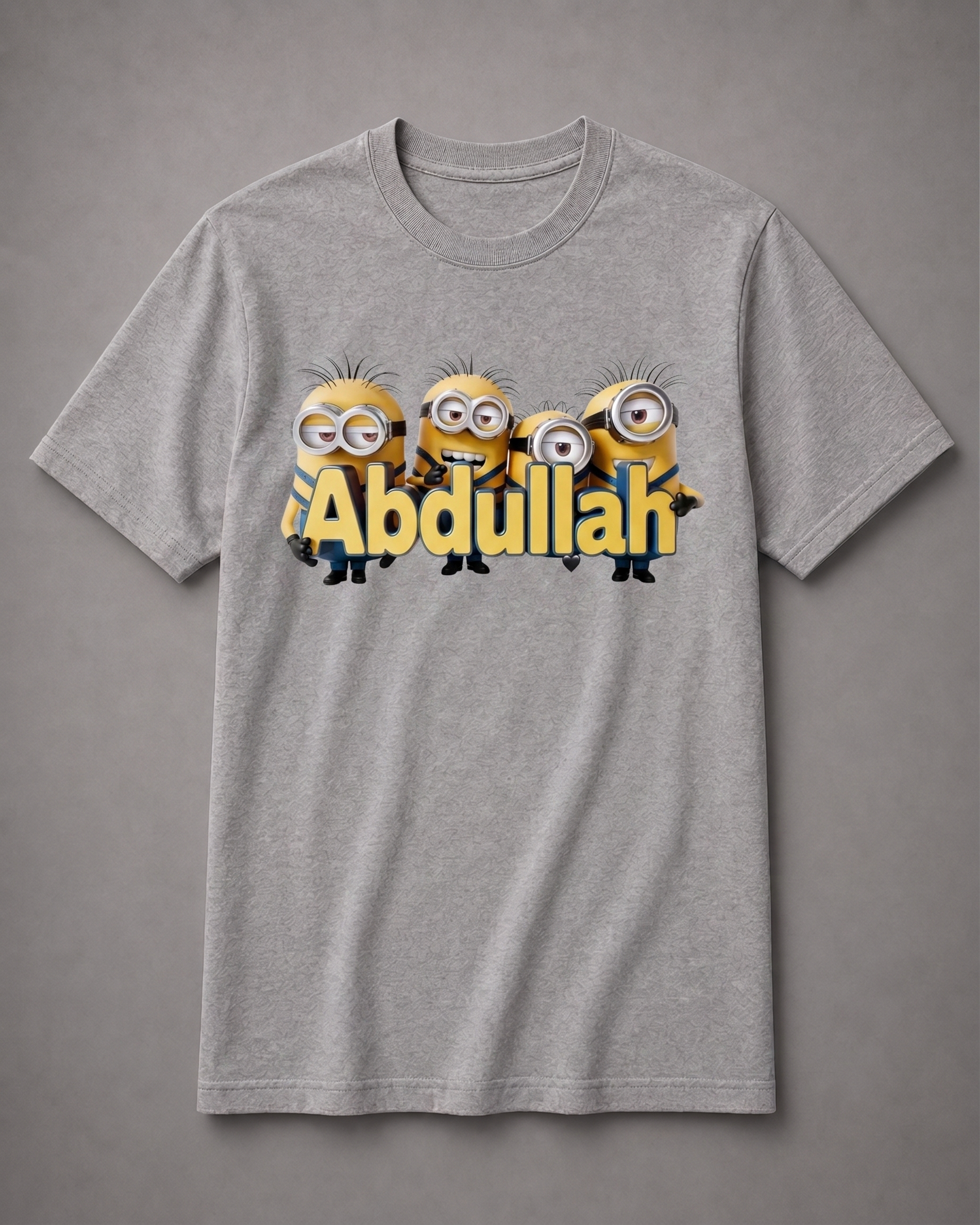 Minions Personalized T-Shirt – Custom Name