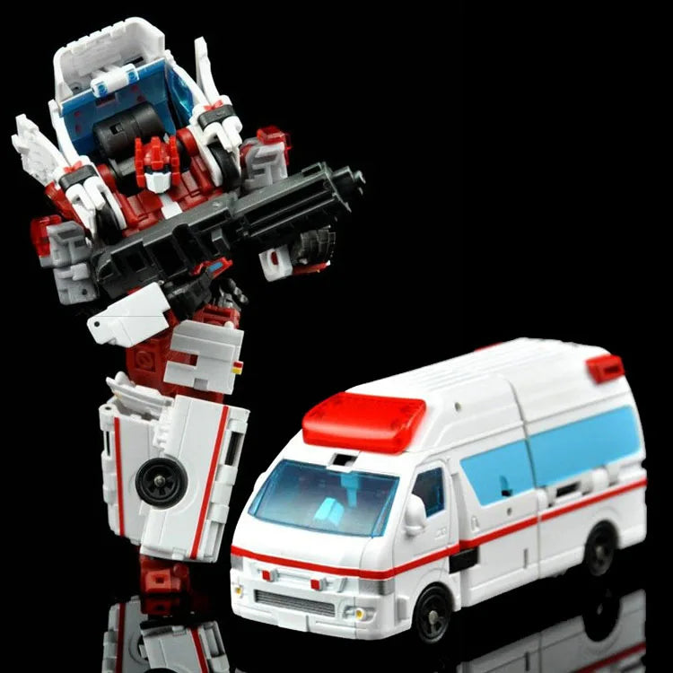 مجسم روبوت متحول 5 في 1 – Defensor | إصدار Yes Model YM-17 Vulcan (Hot Spot) | نموذج KO عالي الجودة