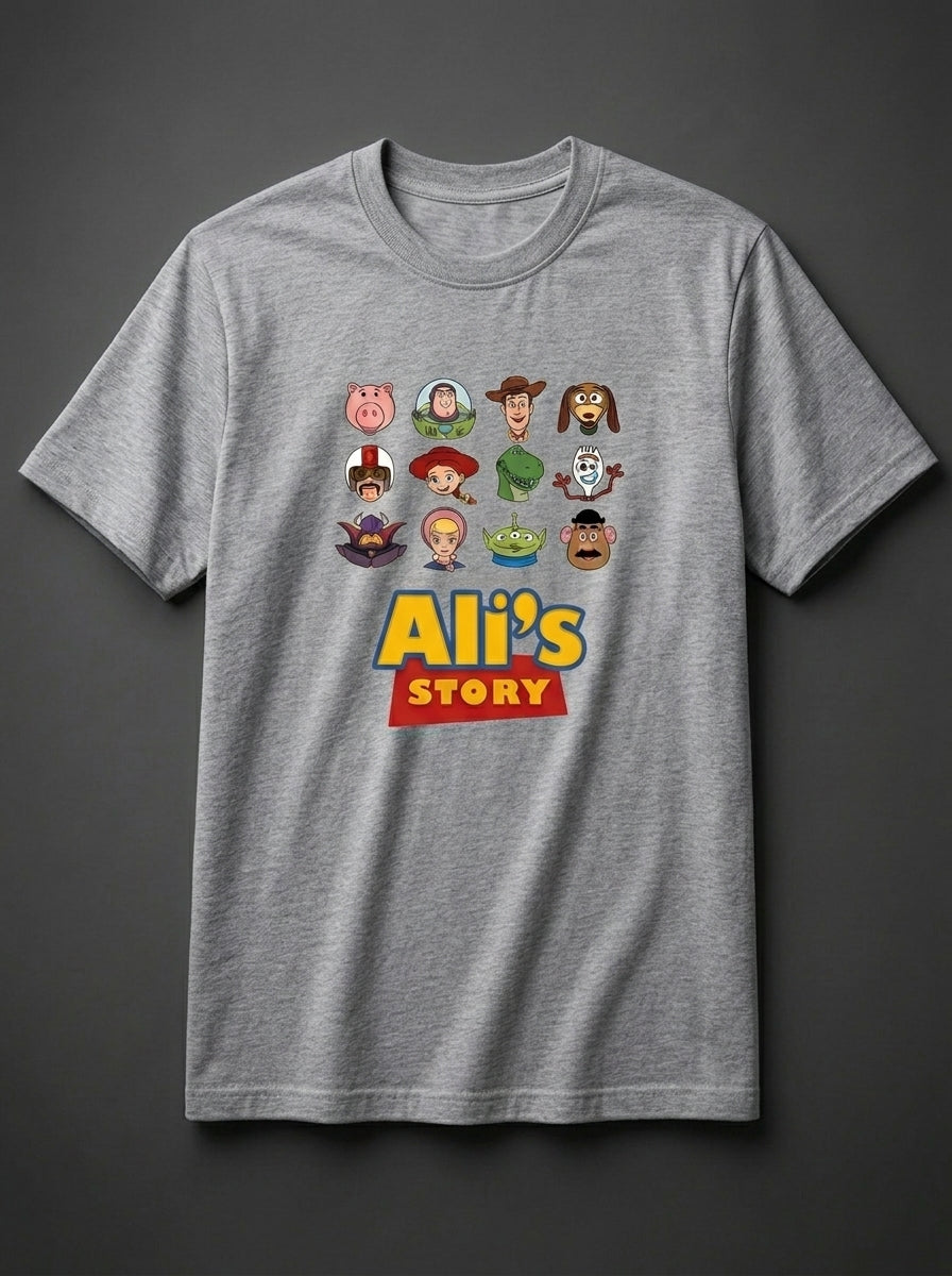Personalized Toy Story Character T-Shirt