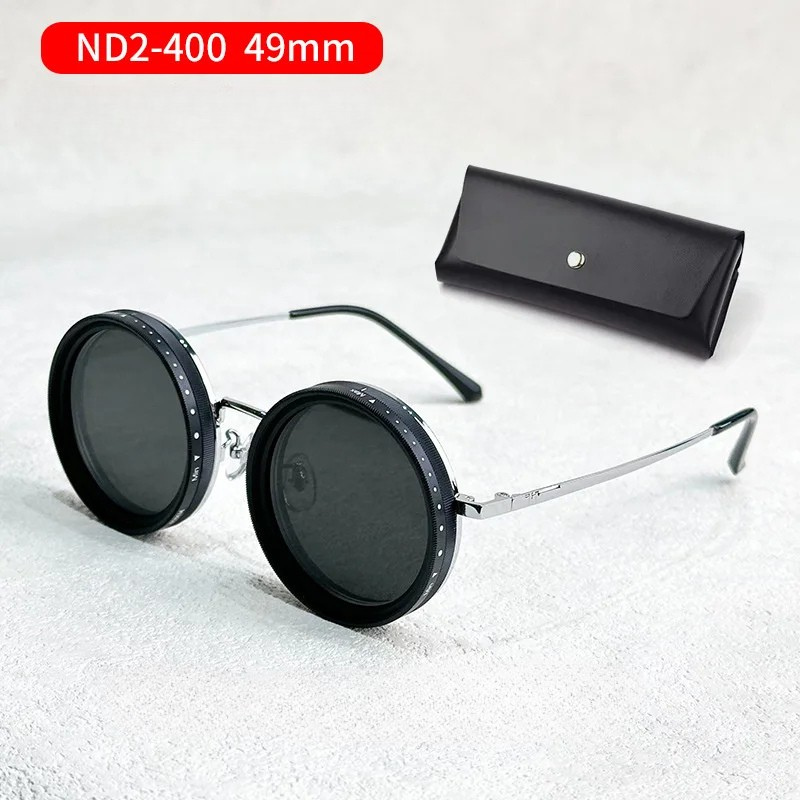 نظارة شمسية مستقطبة بتقنية ND متغيرة