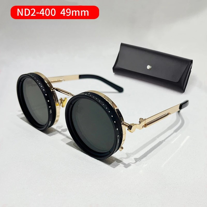 نظارة شمسية مستقطبة بتقنية ND متغيرة