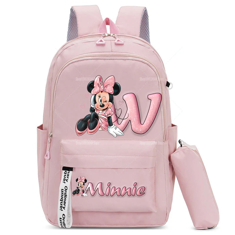 حقيبة ظهر ميني ماوس مع مقلمة