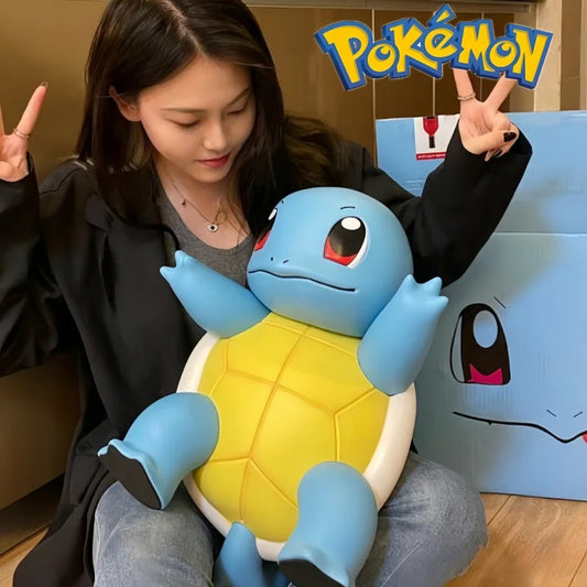 مجسمات شخصيات البوكيمون – بيكاتشو، تشارماندر، إيفي، سكويرتل، وتوغبي | تصميم كبير | مناسبة للهواة والهدايا