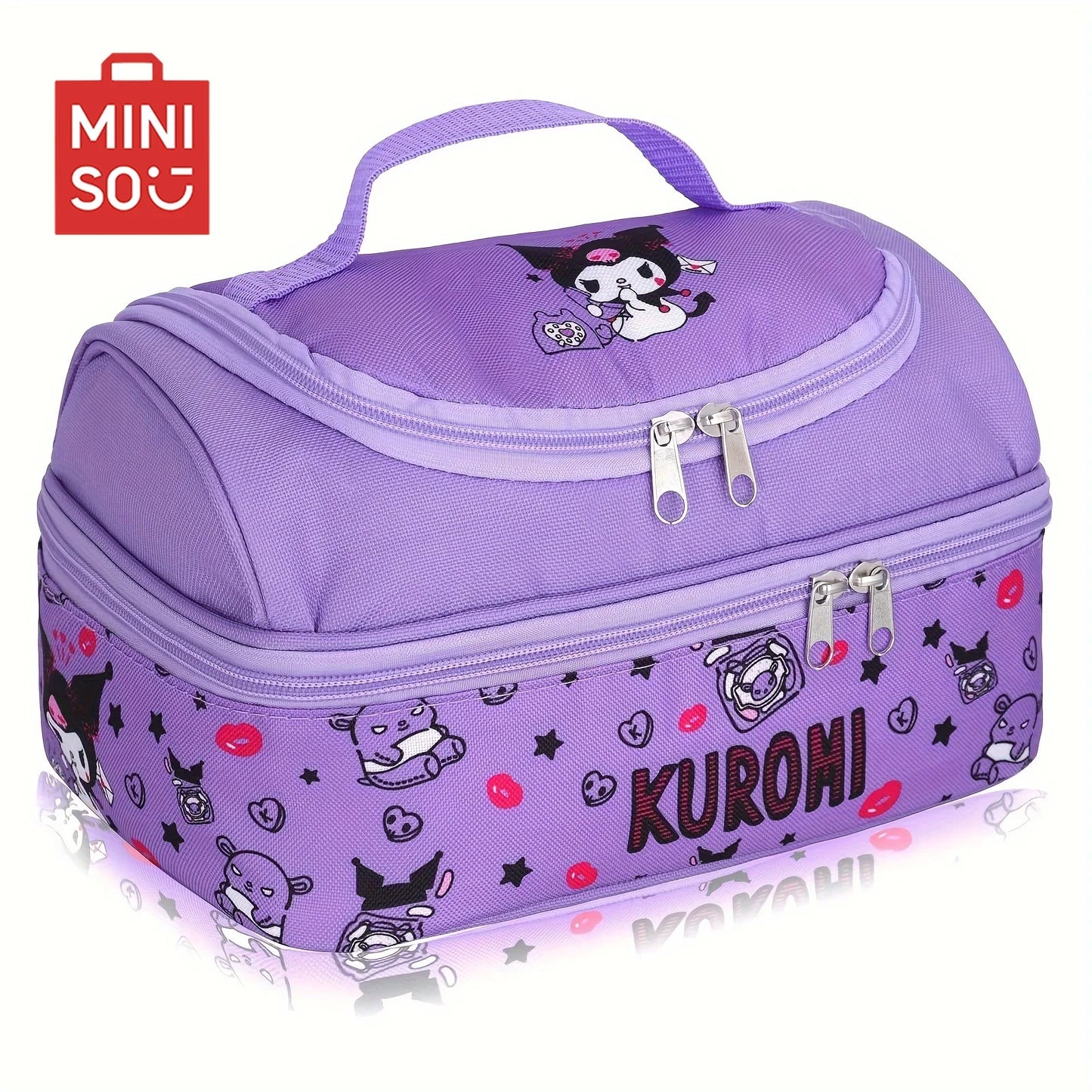 حقيبة غداء حرارية كروومي وسينامورول وماي ميلودي من MINISO