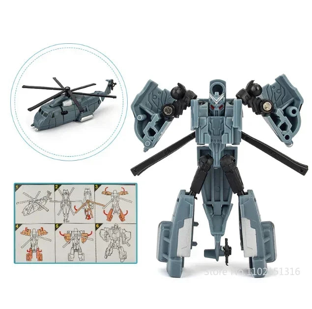 لعبة روبوت متحول 2 في 1 – سيارة تتحول إلى روبوت