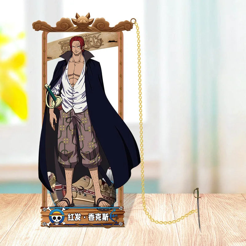 فواصل كتب معدنية بتصميم شخصيات ون بيس – لوفي، زورو، إيس